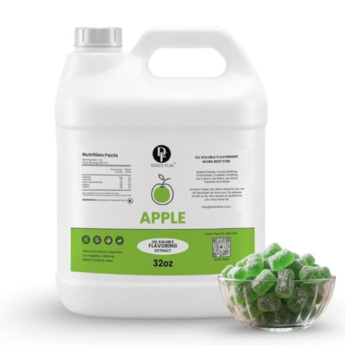 Apple Flavoring Oil 32 oz (32 Fl Oz)