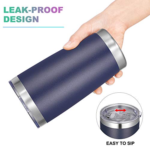 20oz Tumbler with Lid and Straw Stainless Steel Tumbler Cup Bulk Vacuum Insulated Double Wall Travel Coffee Mug Powder Coated Coffee Cup (12 Count)
