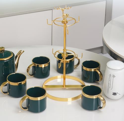 Christmas Elk Coffee Mug Tree Holder for Counter