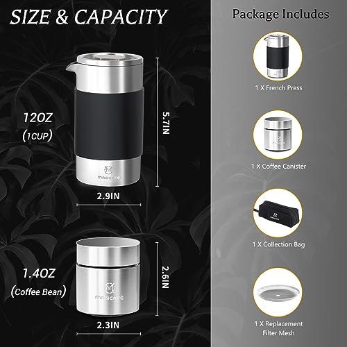 French Press Coffee Maker Set (3 Count)