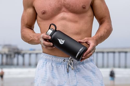 Stainless Steel Insulated Water Bottle with Straw