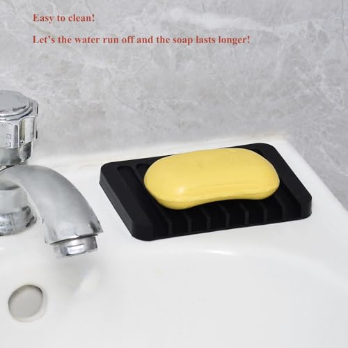 Wooden Rectangle Storage Tray with Soap Dish