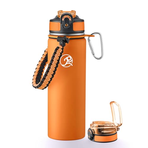 24oz Insulated Stainless Steel Travel Water Bottle