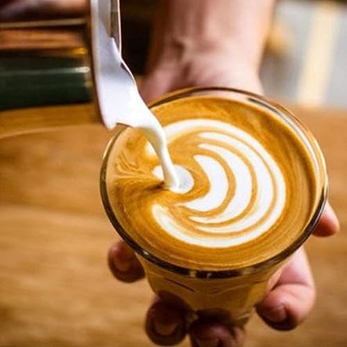 Espresso Steaming Pitcher Stainless Steel 15 oz Coffee Frothing Picther Milk Jug Cappuccino Latte Art Cup