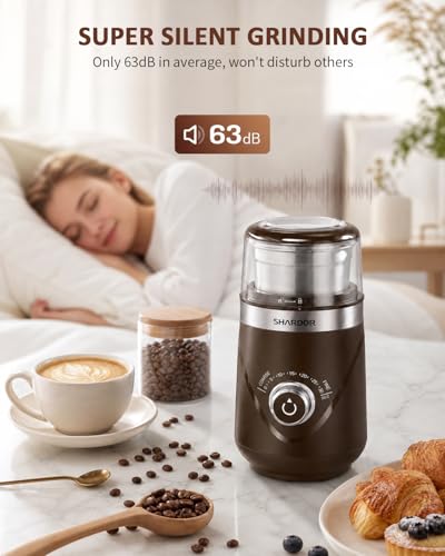 Electric Super Silent Blade Coffee Grinder