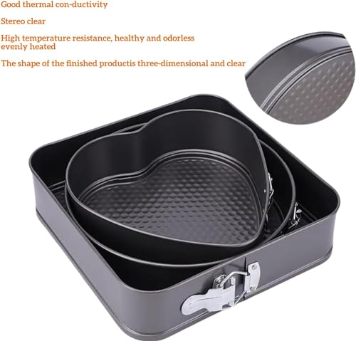 Springform Cake Pan Set of 3