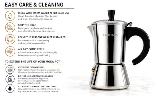 6 Cup Moka Pot