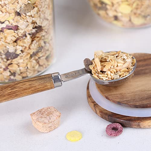 Wooden Long Handle Coffee Scoop