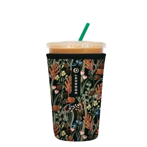 JavaSok Iced Coffee & Cold Soda Insulated Neoprene Cup Sleeve