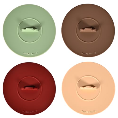 4 Pack Silicone Cup Covers (4 Count)