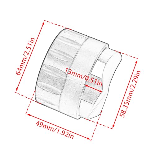 58.35mm Gravity Coffee Distribution Tool