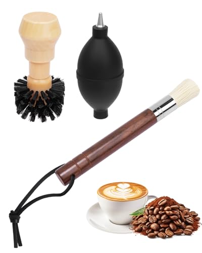 Ebony Bristle Coffee Brush (3 Count)