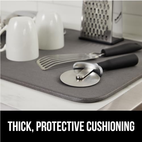 Ultra Absorbent Microfiber Dish Drying Mat (2 Count)
