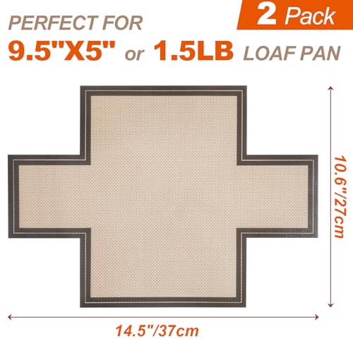 Silicone Bread Loaf Pan Liner (2 Count)
