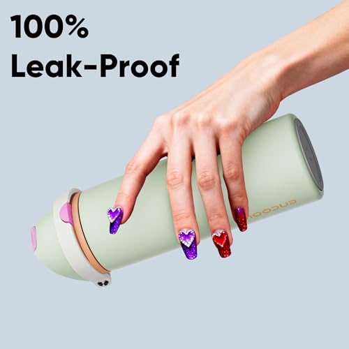 Insulated Water Bottle with Straw