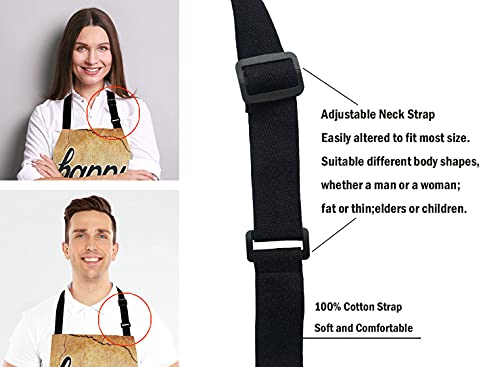 Happy Camper Apron for Women and Men