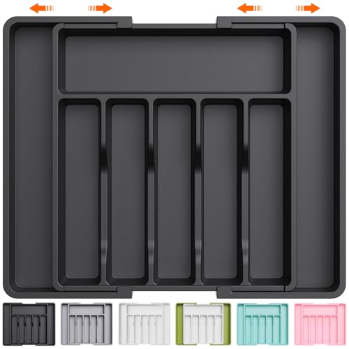 Extra Large Silverware Drawer Organizer