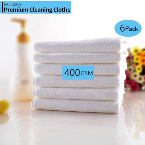 Microfiber Cleaning Cloths (6 Count)