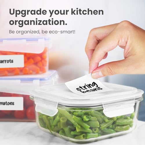 Removable Dry Erase Labels 96 Pk 1x3 in and 1.5 in