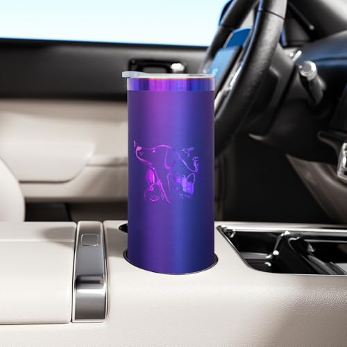 20 oz Skinny Tumblers Bulk with Lids and Straws Blue