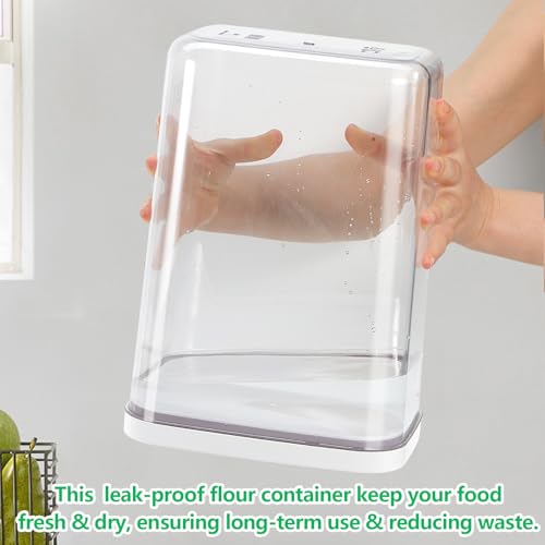 6 Qt Flour Sugar Storage Containers with Pop