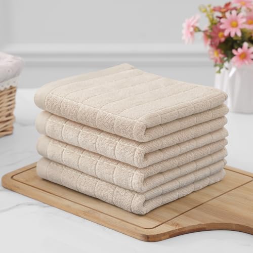 100% Cotton Terry Kitchen Towels (8 Count)