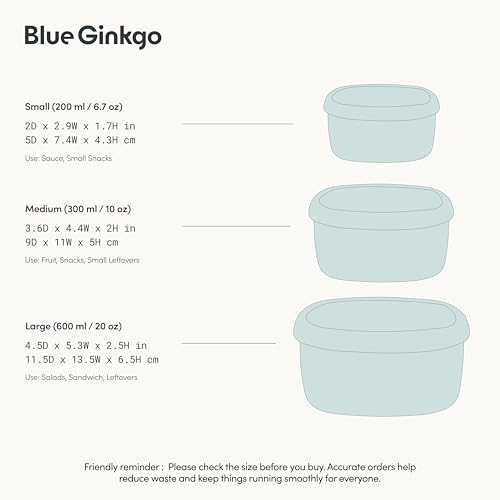 Nesting Silicone Containers (3 Count)