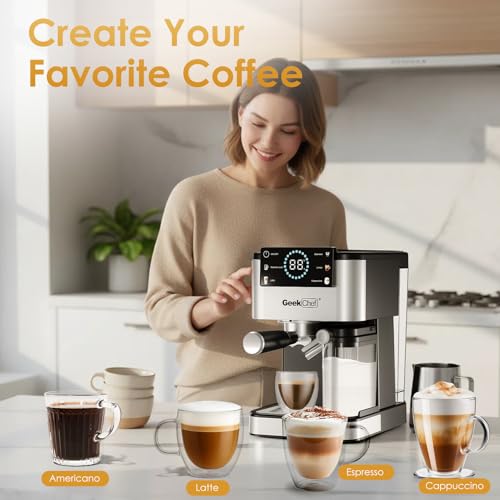 Espresso Machine with Milk Frother