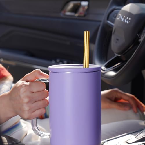 8PCS Stainless Steel Straws Fit for 40oz Stanley Tumblers (8 Count)