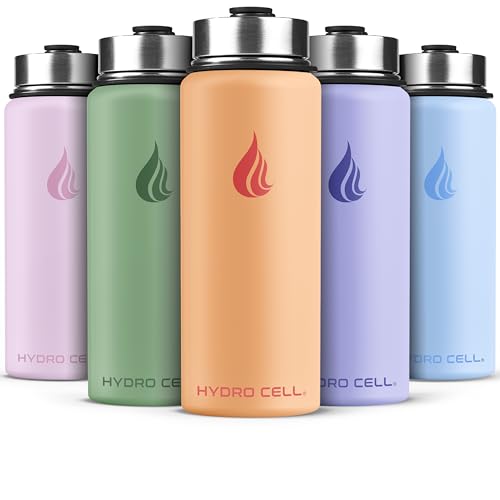 Stainless Steel Insulated Water Bottle with Straw