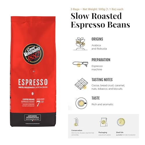 Caffe Vergnano Whole Bean Coffee (53.19 Ounce)