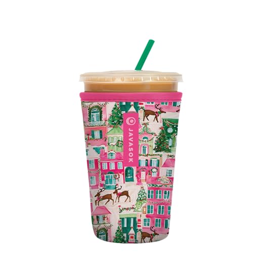 JavaSok Iced Coffee & Cold Soda Insulated Neoprene Cup Sleeve