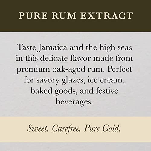 Pure Rum Extract for Baking (4 Fl Oz)