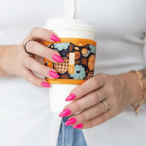 HotSok Coffee & Tea Reusable Insulated Neoprene Cup Sleeve