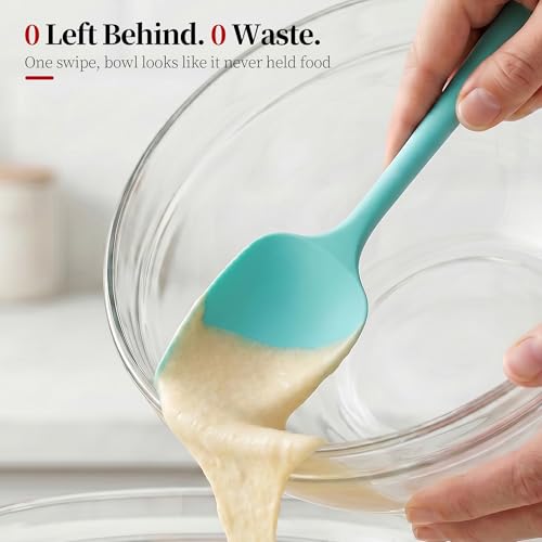 600ºF Heat Resistant Silicone Spoon Spatula Set of 3