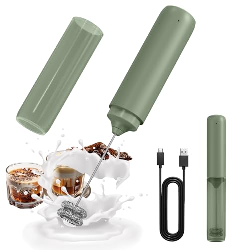 Rechargeable Milk Frother Handheld