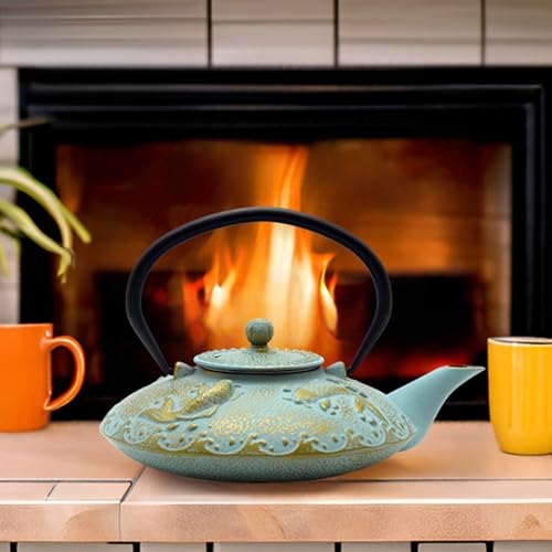 27.1oz Small Cast Iron Teapot