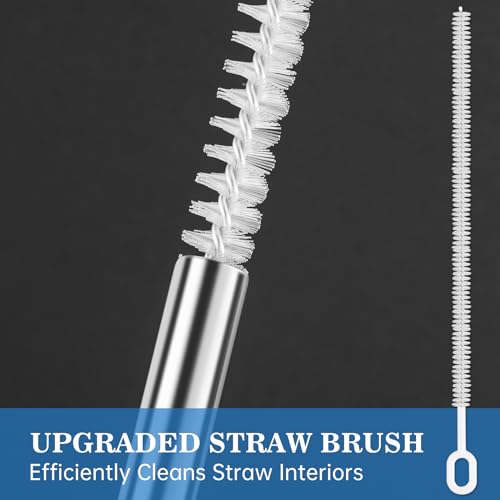 8PCS Stainless Steel Straws Fit for 40oz Stanley Tumblers (8 Count)