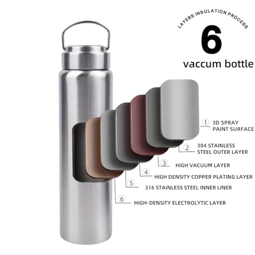 17oz Wide Mouth Vacuum Insulated Water Bottle with Tea Infuser