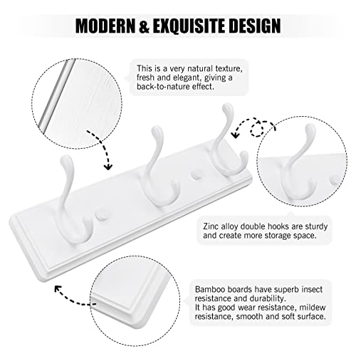 Heavy Duty Wooden Coat Rack
