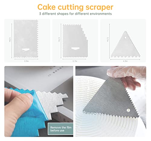 12 Inch Round Aluminum Revolving Cake Decorating Stand
