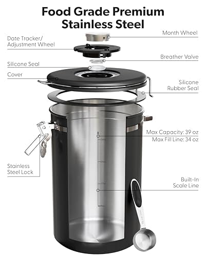 Coffee Canister with Window