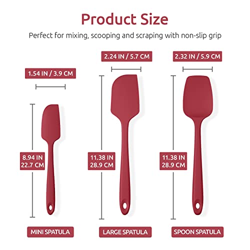 Silicone Spatula Set (3 Count)
