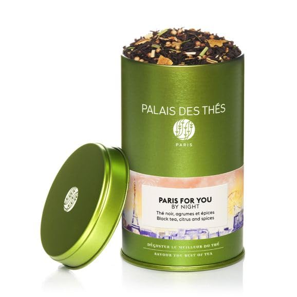Black Tea Organic Paris For You By Night Blend Citrus & Spices (3.5 Ounce)