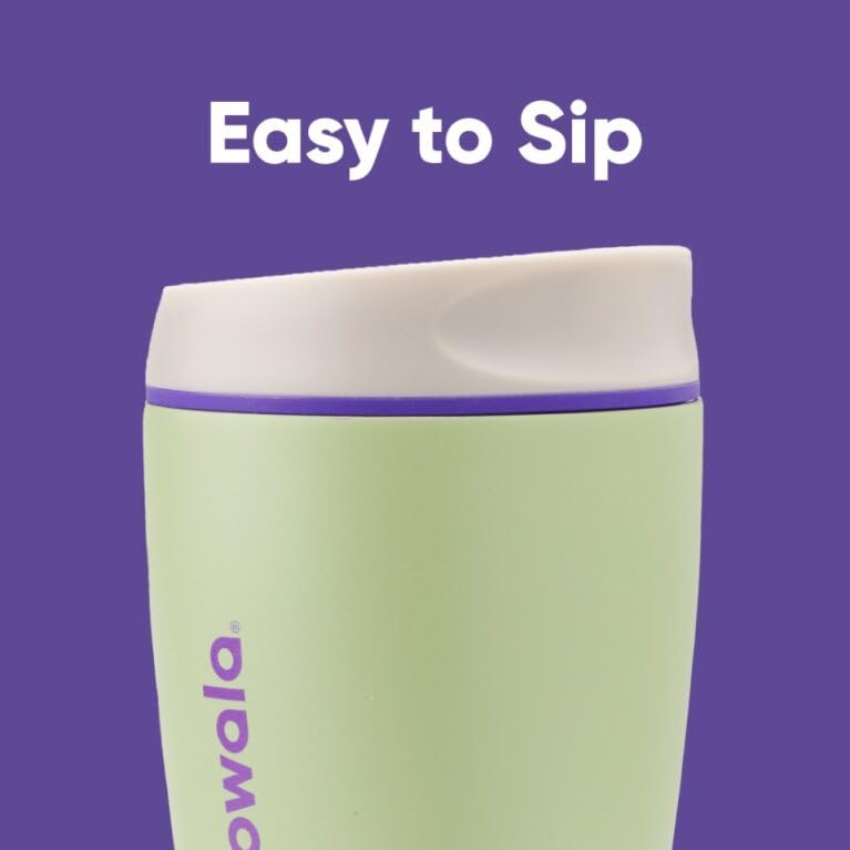 SmoothSip Insulated Travel Coffee Cup 10 oz Hip Cactus