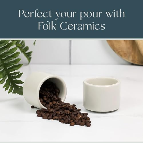 Leonard Ceramic Espresso Cups (2 Count)