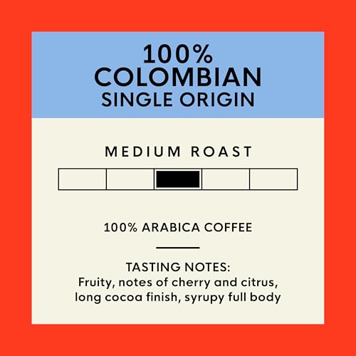 Coffee 100% Colombian Ground Coffee (28 Ounce)