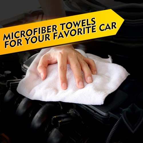White Microfiber Cleaning Cloth 150 Pack (150 Count)