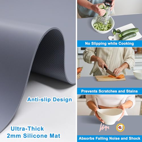 Extra Large Silicone Mat 78.74”x19.69”x0.08”