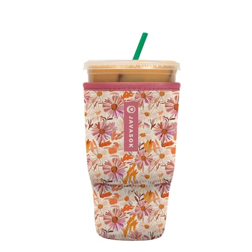 JavaSok Iced Coffee & Cold Soda Insulated Neoprene Cup Sleeve